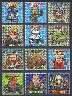画像1: スターウォーズエピソード1、2、3・全24種フルコンプ