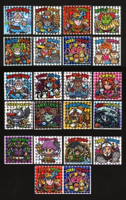 画像1: えのしまビックリマン・1弾2弾全21種フルコンプ（えのすいジャンボビックリマンシール）