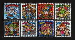 画像2: えのしまビックリマン・1弾2弾全21種フルコンプ（えのすいジャンボビックリマンシール）