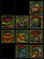 画像2: 28弾デューク アリババ・はがし済み9/12種セミコンプ（裏台紙に貼付け） (2)