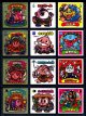 旧ビックリマン8弾すくみ・全36種フルコンプ（B）