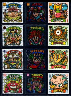 画像1: 旧ビックリマン22弾すくみ・裏告知あり全36種フルコンプ（A）