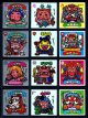 旧ビックリマン7弾すくみ・全36種フルコンプ（B）