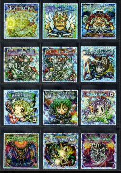 画像1: ビックリマン2000・12弾Ｐ1キラ43/44種セミコンプ