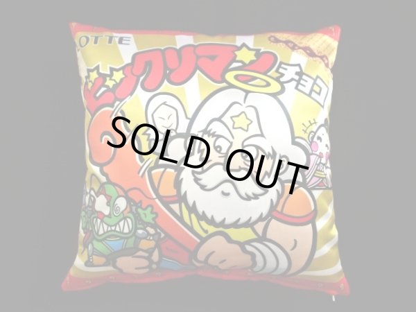 ビックリマンヘッドロココクッション（クッションガバー付