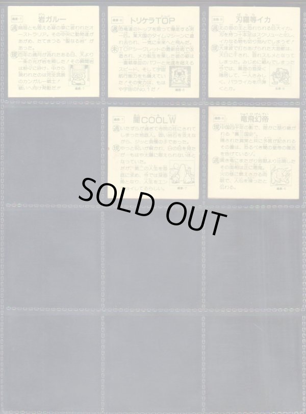 画像12: タイムスリップバトル・41種+めくり済36種セット