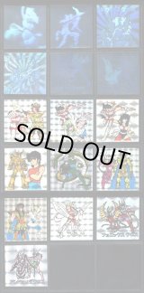 画像: 聖闘士星矢シール・キラ16種セット
