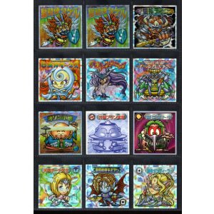画像: ビックリマン2000・7弾Ｐ1フルコンプ（紙芝居皇帝4/5種）