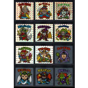 画像: ビックリマン伝説復刻版・65/66種セミコンプ（1998年版）