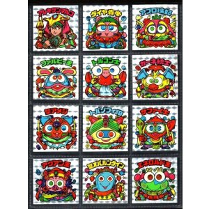 画像: 24弾ヘッドパート2・全12種フルコンプ(四角プリ)