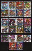 画像1: えのしまビックリマン・1弾2弾全21種フルコンプ（えのすいジャンボビックリマンシール）