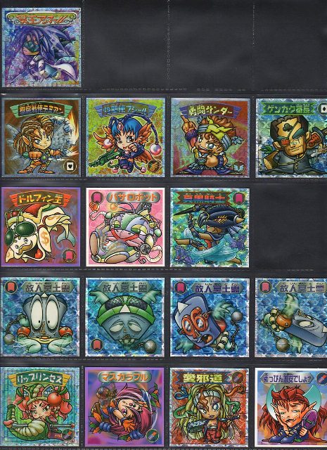 ビックリマン2000・8弾Ｐ1フルコンプ