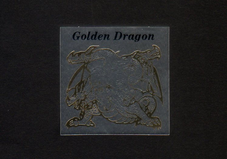 画像1: ゴールデンドラゴン・Golden Dragon