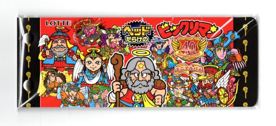 ヘッドだらけのビックリマン 40周年 40th ビックリマン シール