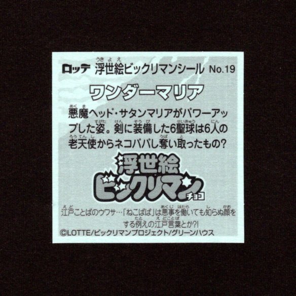 画像2: ワンダーマリア（No.19）