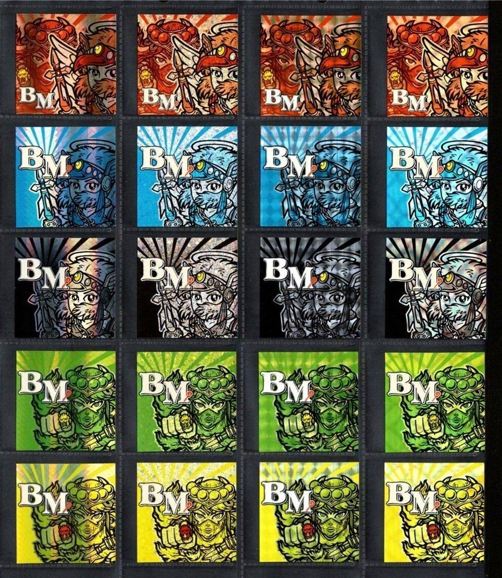 画像9: セレク1ヘッド・ほぼフルコンプ 219/222種（3枚のみ不足）